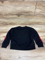 Wonder Nation Heart Breaker Pullover Sweatshirt Black sz 4T
