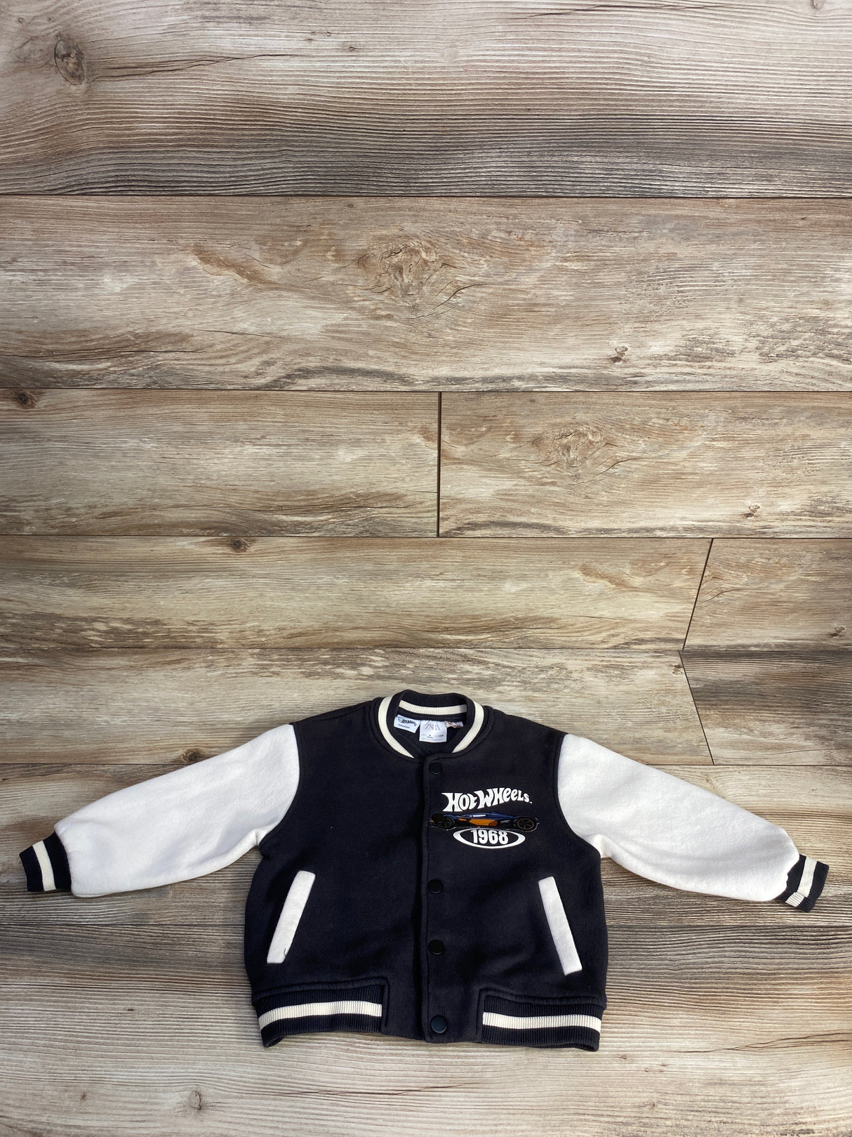 Zara 'Hot Wheels' Bomber Jacket sz 4