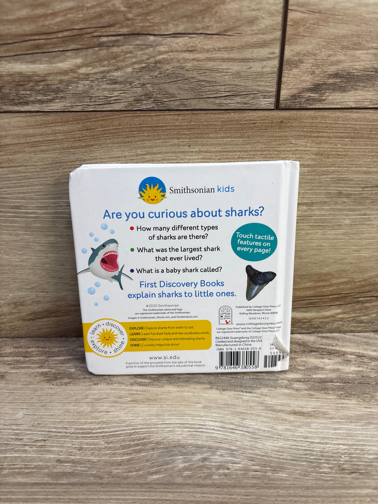 Sharks Teeth To Tail Board Book