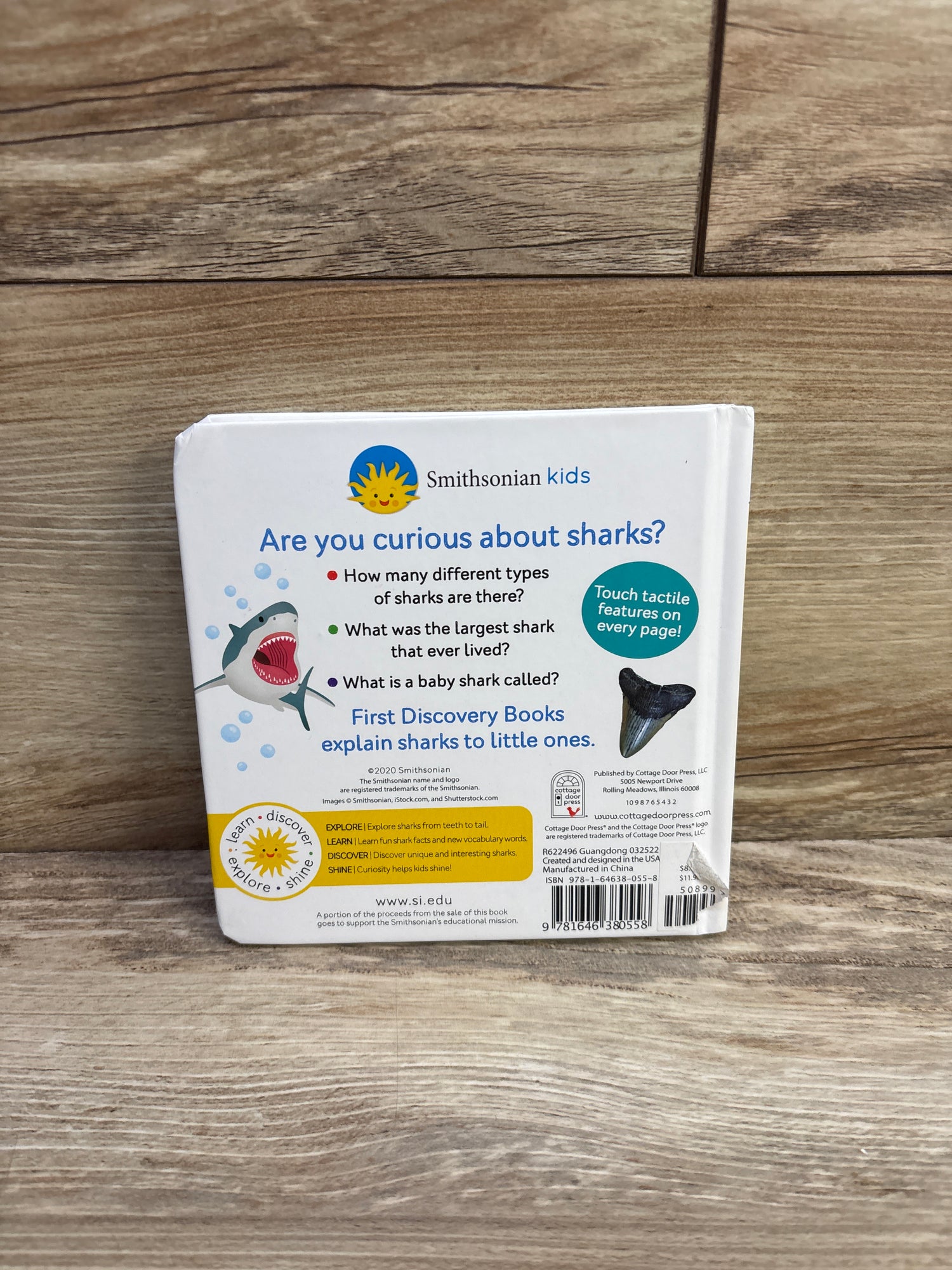 Sharks Teeth To Tail Board Book