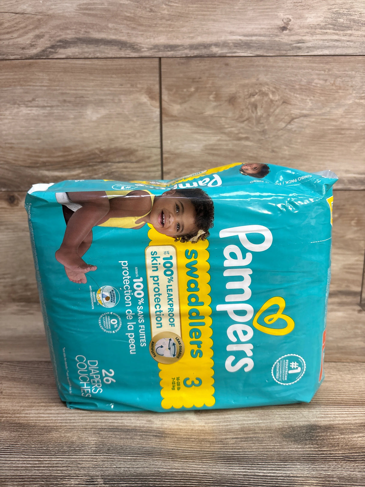 NEW Pampers Swaddlers Diapers Size 3 26ct.