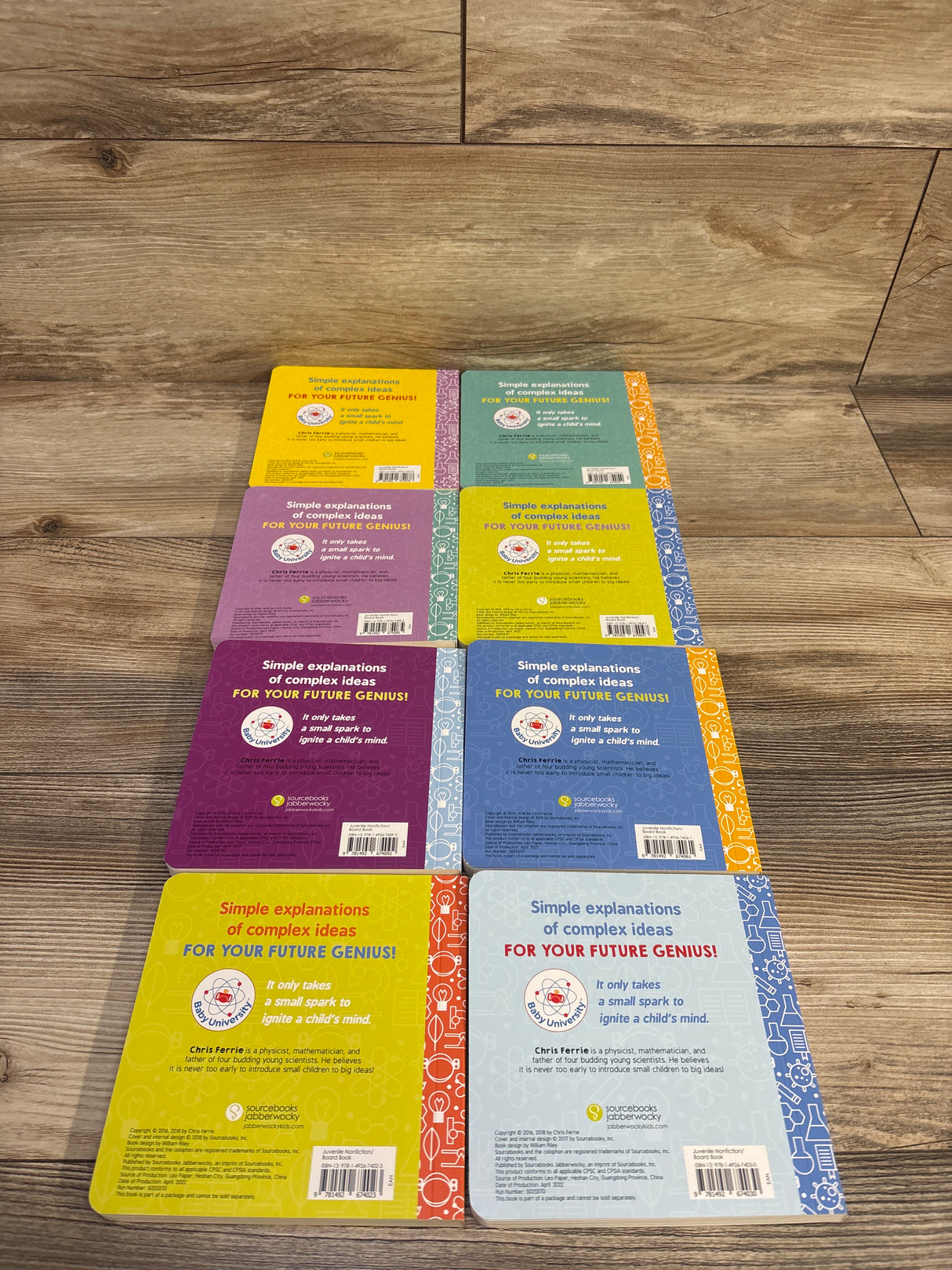 My First Science Library for Babies, 8pk Board Book