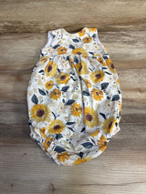 Handmade Floral Romper White sz 4T - Me n Mommy To Be