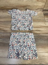Member's Mark 2pc Viscose Pajama Set White sz 12m