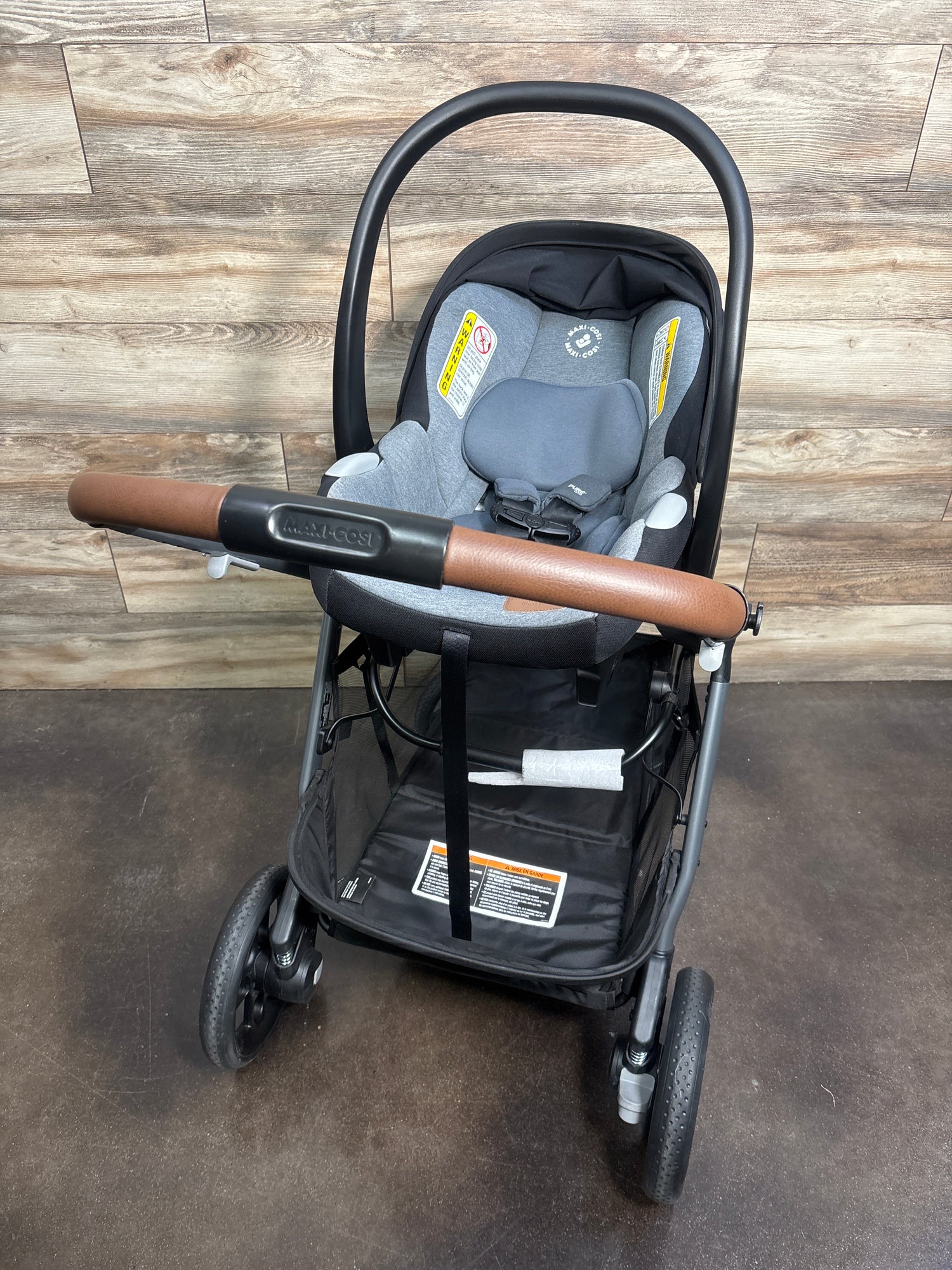 Maxi Cosi Siena CP 5-in-1 Travel System in Mystic Gray