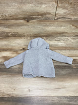 Little Planet Hooded Cardigan Grey sz 9m