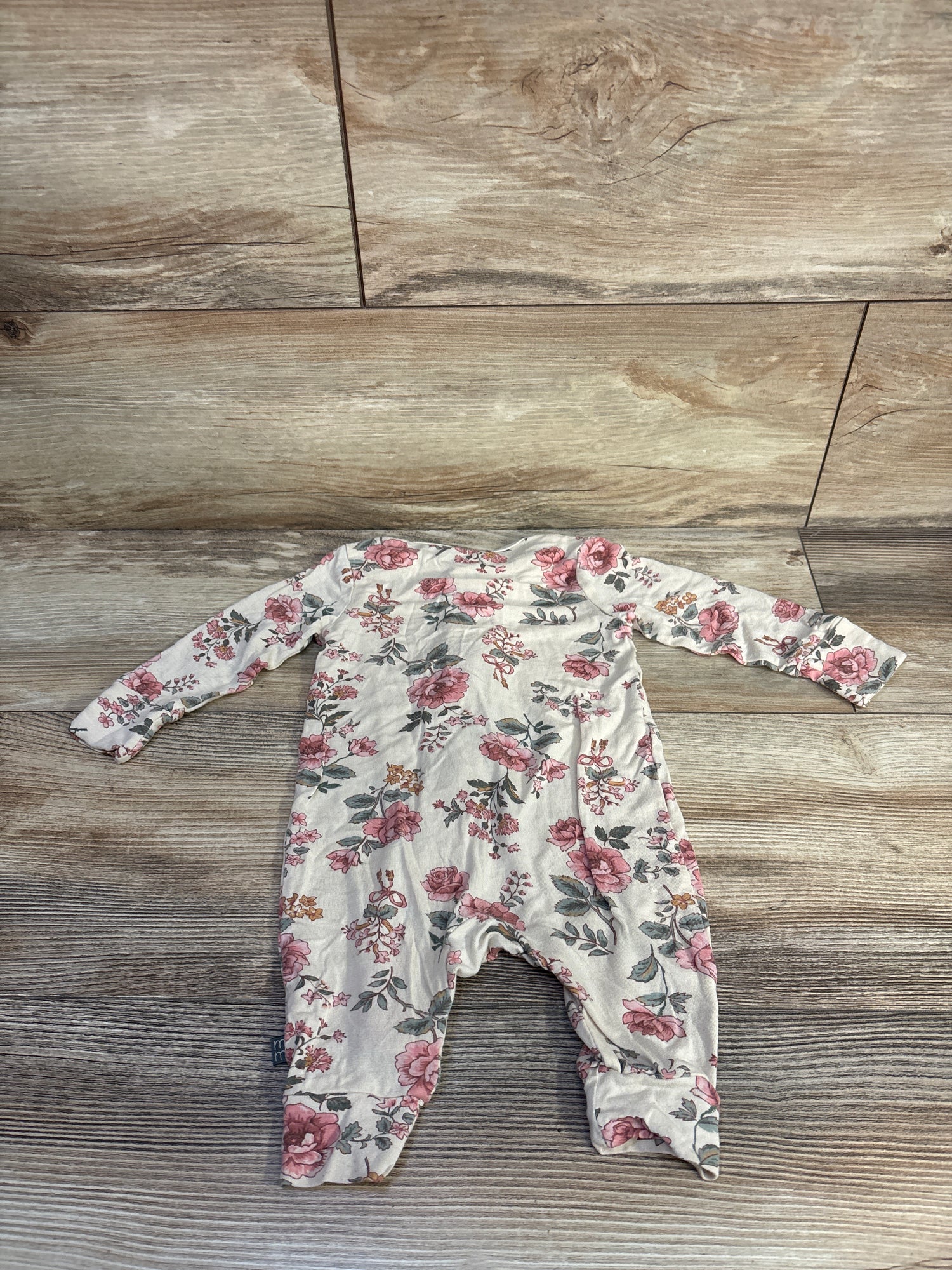 Modern Moments Viscose Floral Sleeper Beige sz 0-3m