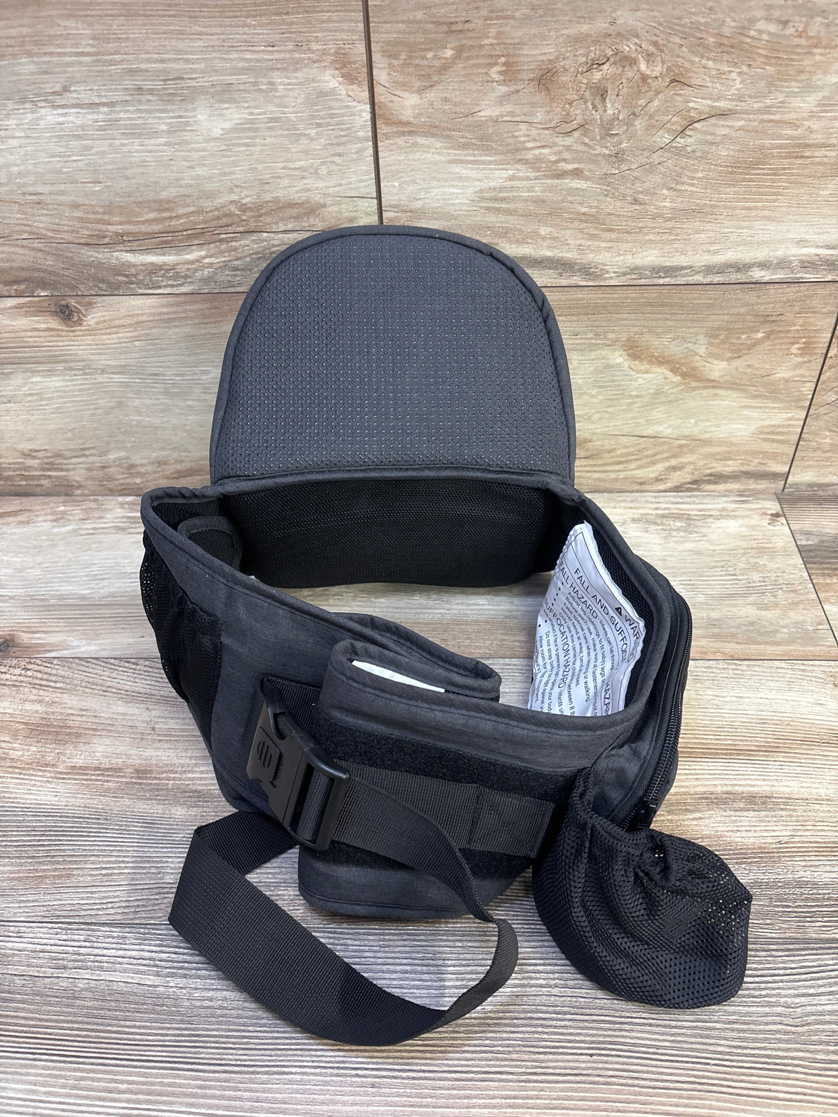 Baby Must Baby Hip Seat Carrier, Grey 8-66lbs