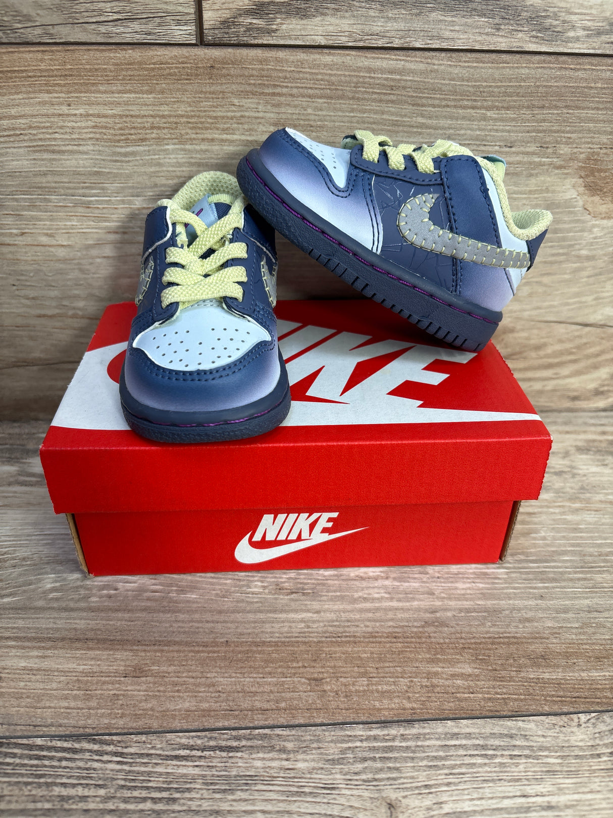 Nike Dunk Low TD 'I am Fearless!' Sneakers sz 3c