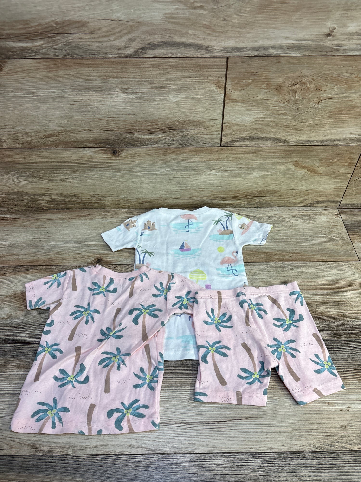 NEW Just One You 3pc Pajama Set Pink sz 3T