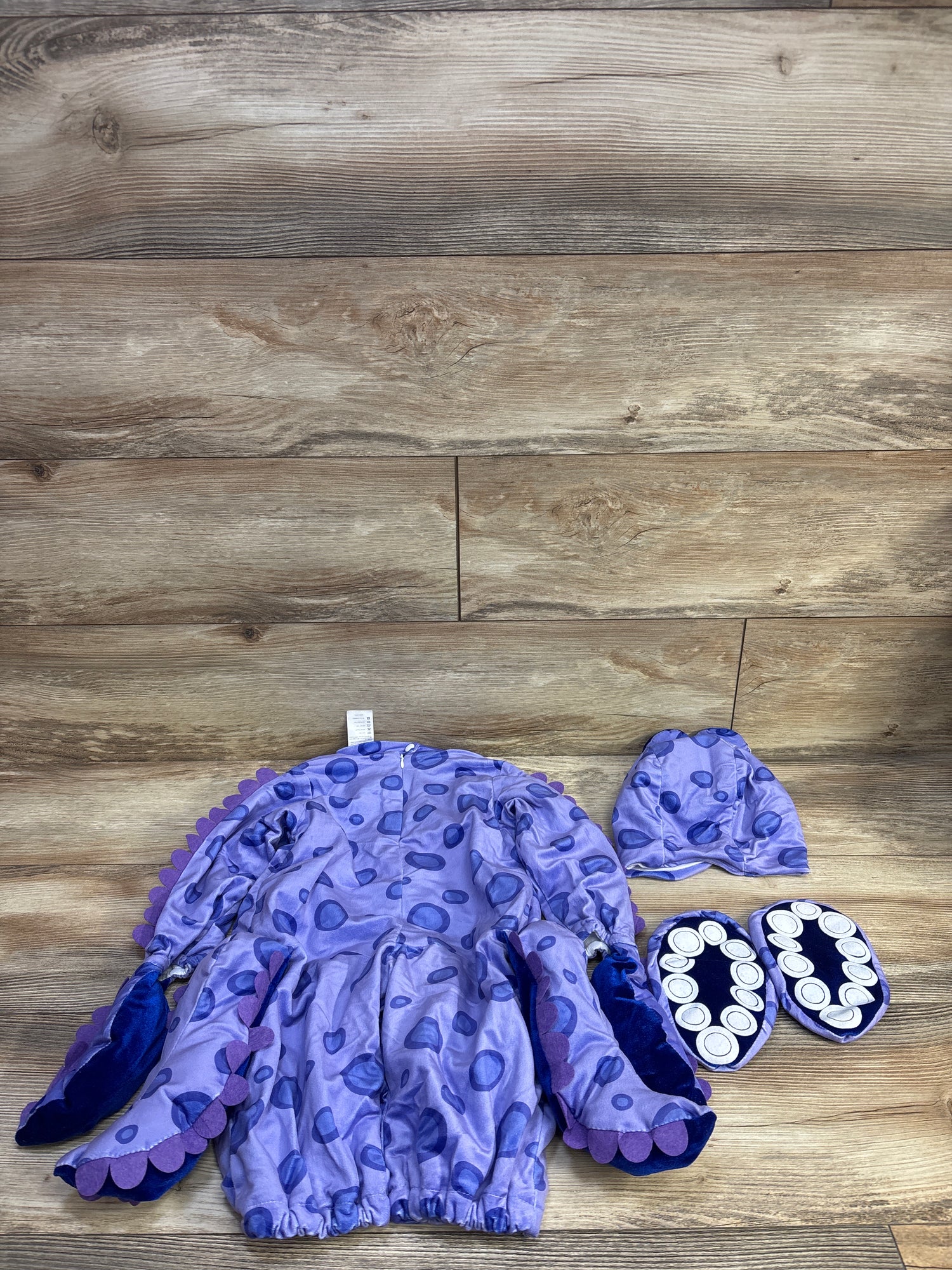 Octopus 3pc Costume Purple sz 12m