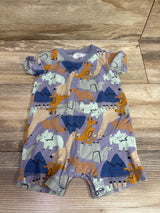 Carter's Shortie Romper Blue sz 9m