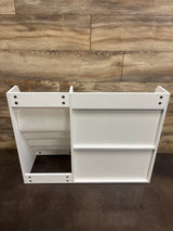 DD Nursery Book Storage Organizer, White