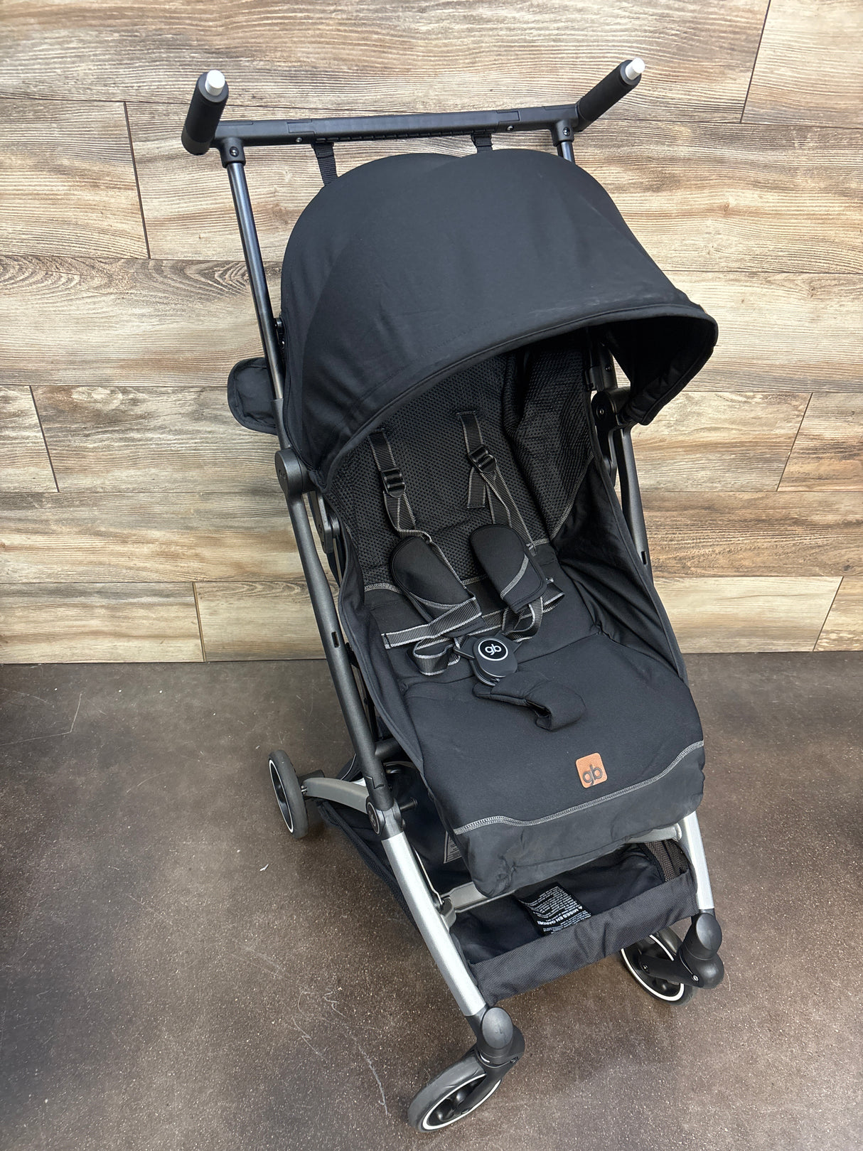 gb Pockit+ All City, Velvet Black Stroller