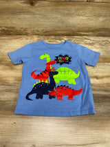 Children's Place Dino Squad Shirt Blue sz 3T