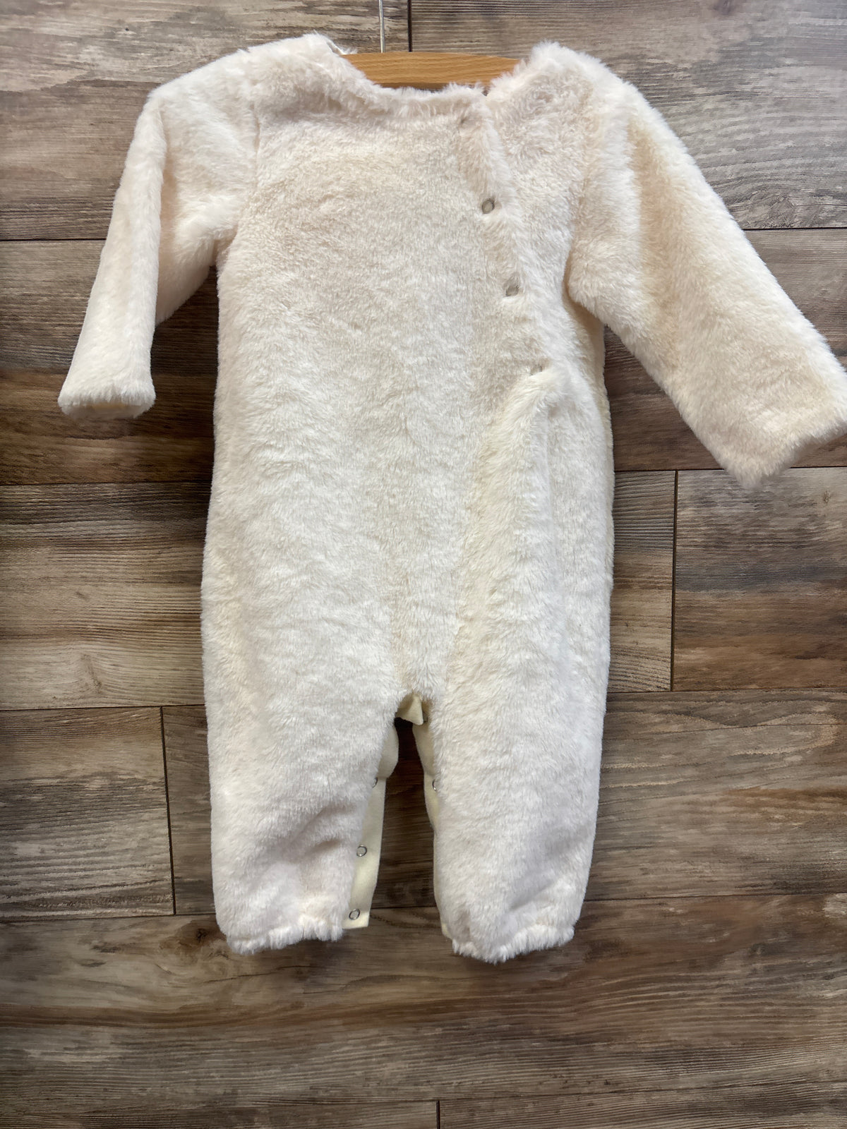 Pottery Barn Kids 2pc Mushroom Costume Cream sz 12-24m