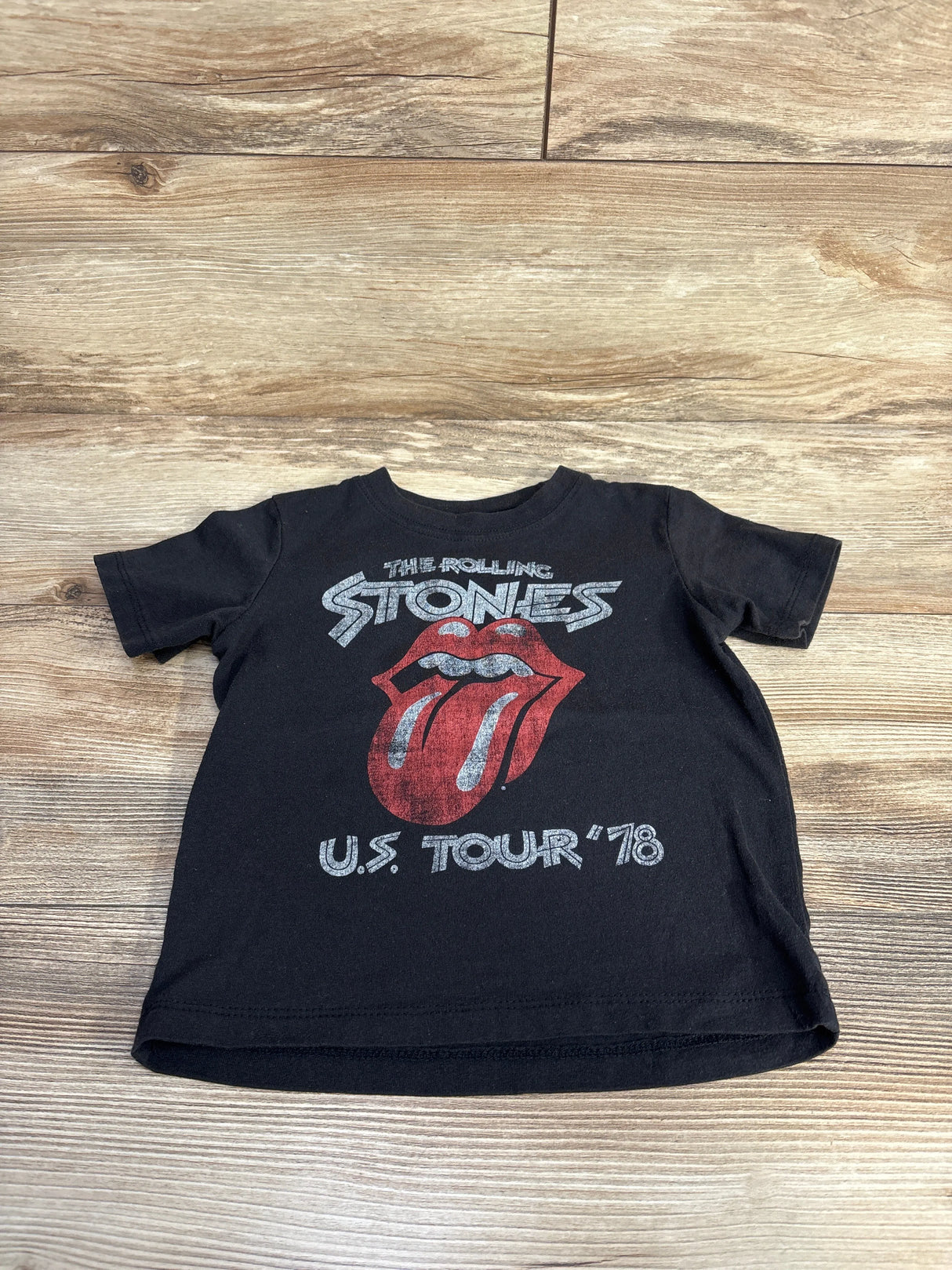 The Rolling Stones Shirt Black sz 3T - Me n Mommy To Be