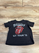 The Rolling Stones Shirt Black sz 3T - Me n Mommy To Be