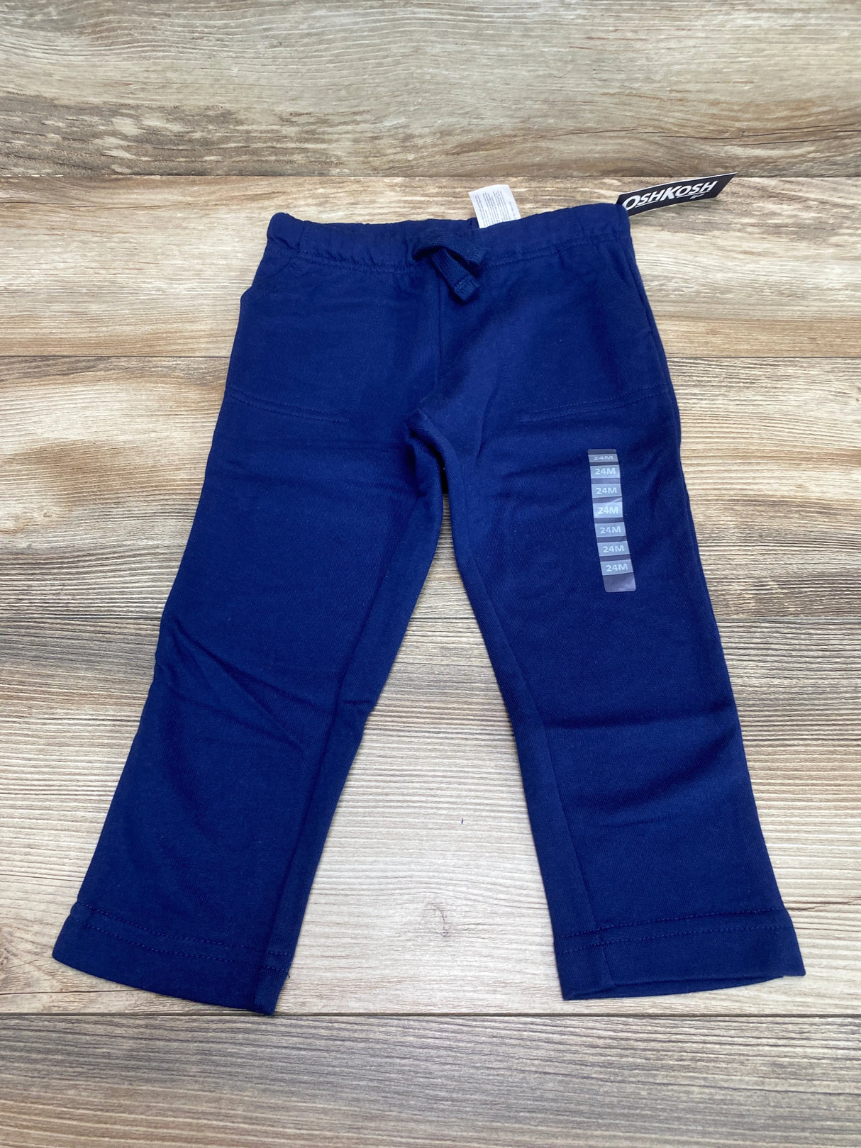 NEW OshKosh Navy Pull-On Pants sz 24m