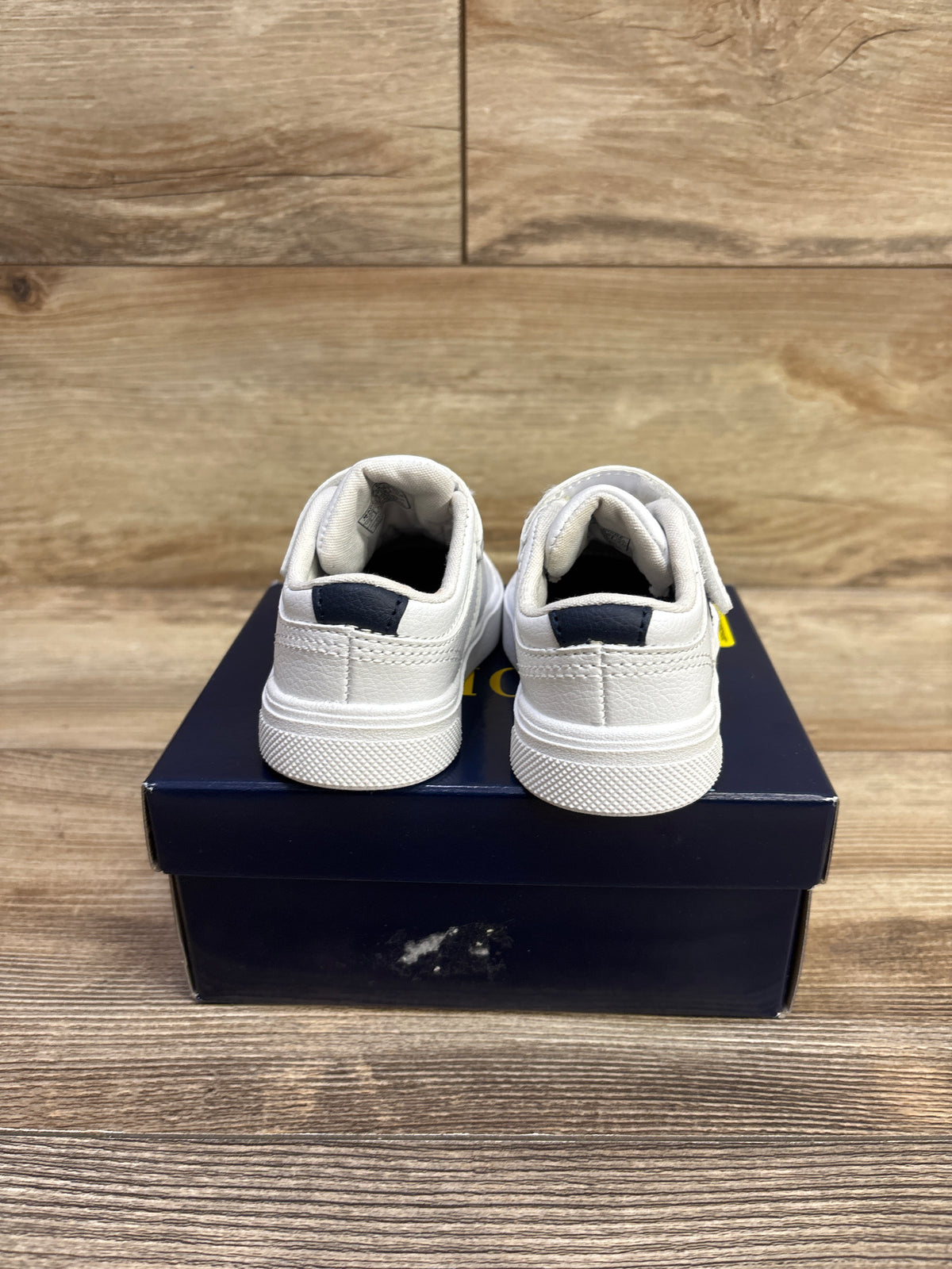 Polo Ralph Lauren Frazier PS Sneakers White sz 4c