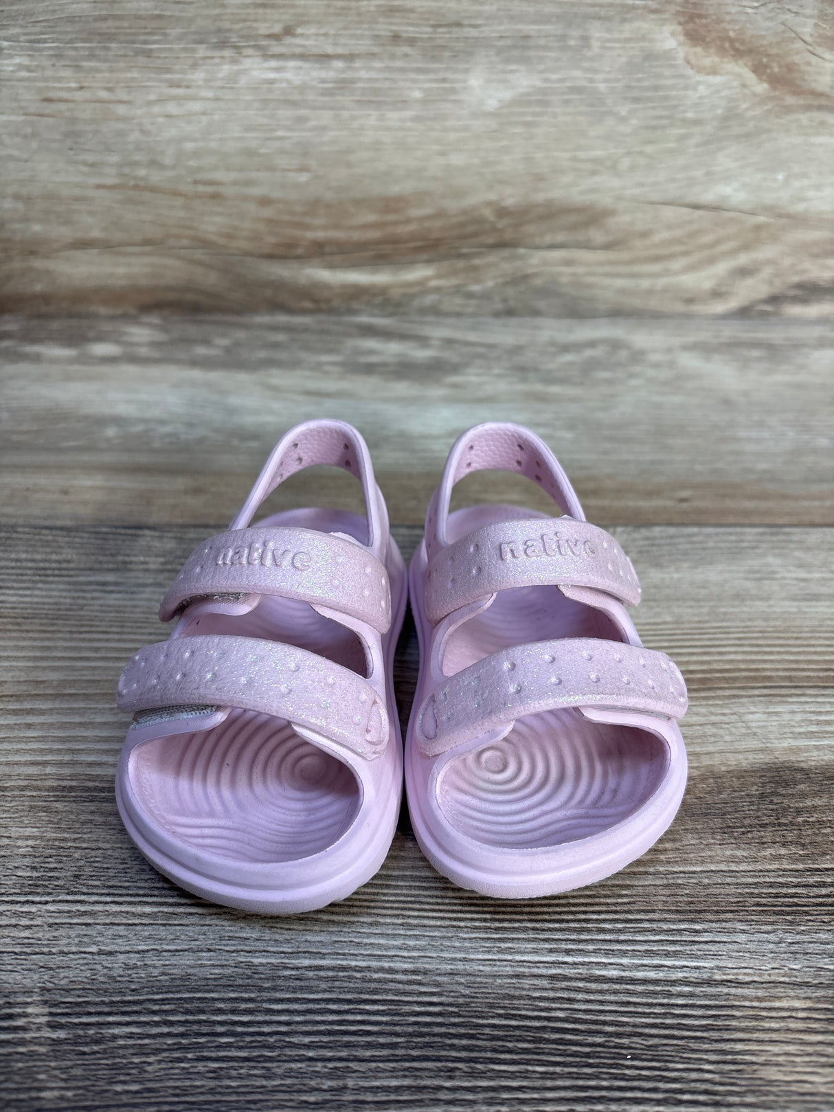 Native Chase Bio-Bling Sandals Pink sz 4c