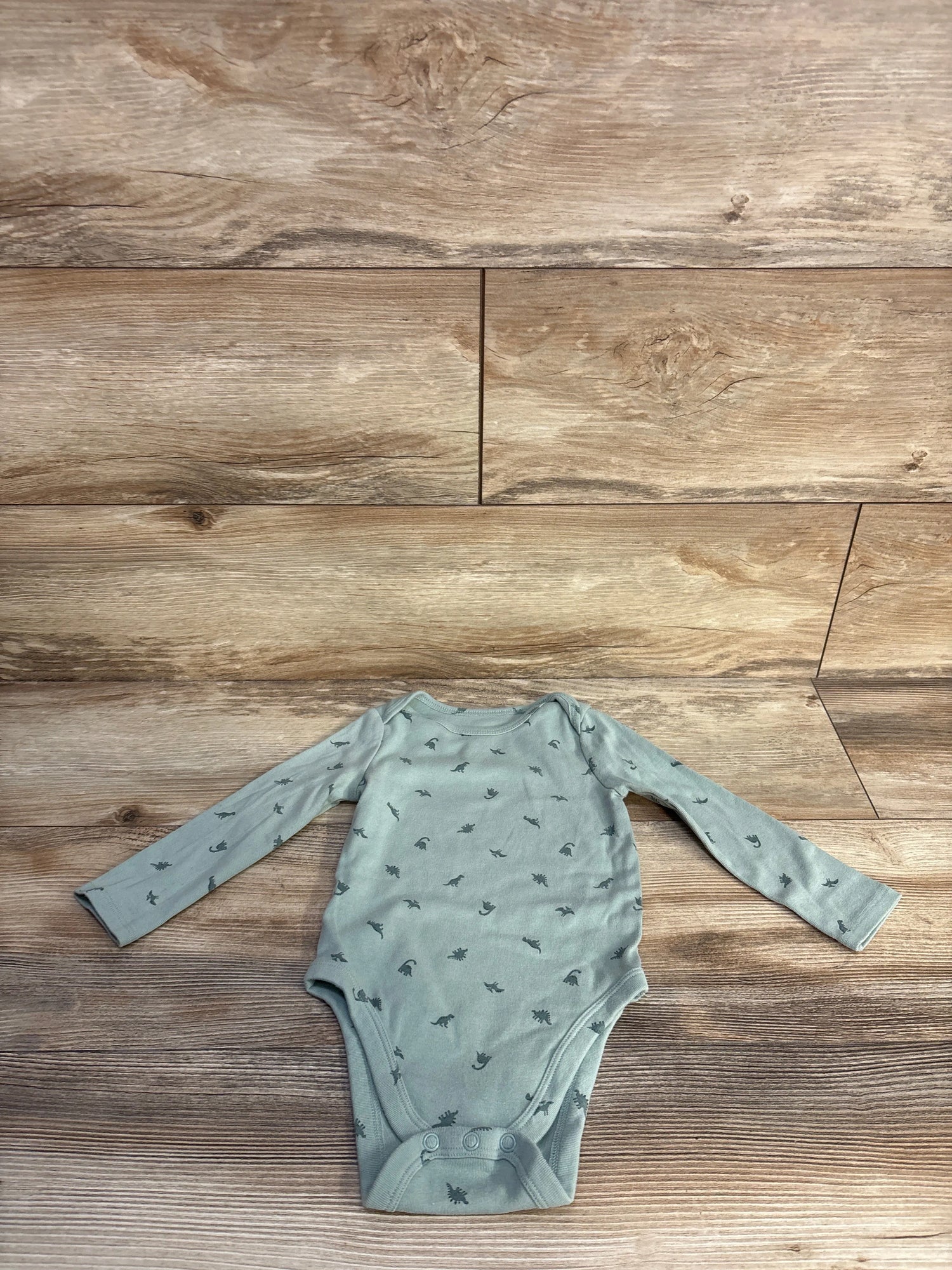 Jumping Beans Dinosaur Bodysuit Green sz 18m