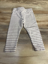 Striped Leggings Grey sz 3-6m