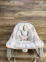 Ingenuity Keep Cozy 3-in-1 Grow with Me Baby Bouncer, Rocker & Toddler Seat Pink Burst