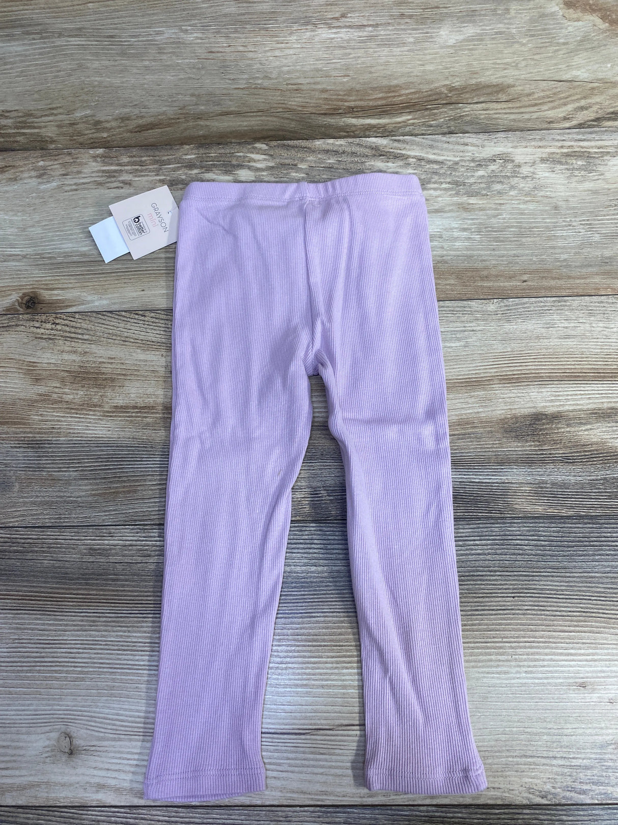 NEW Grayson Mini Ribbed Leggings Purple sz 3T