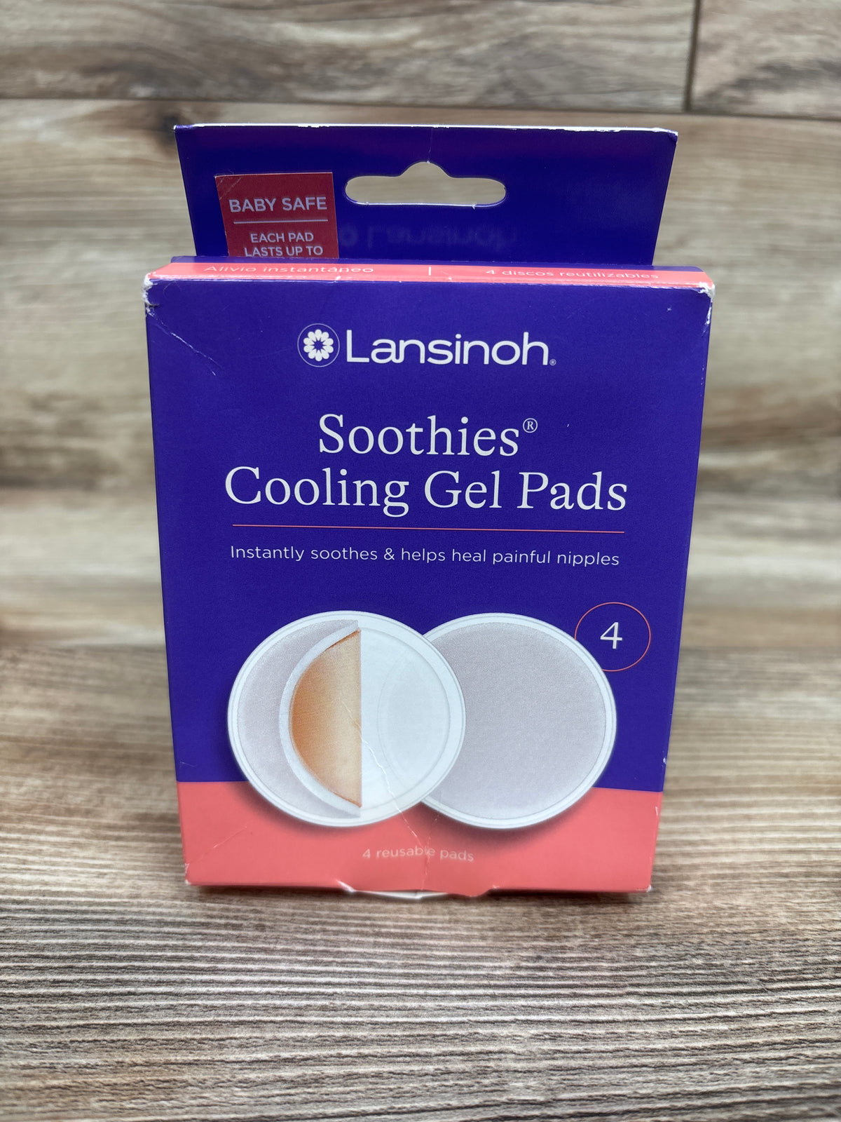 NEW Lansinoh Soothies Cooling Gel Pads - 4ct
