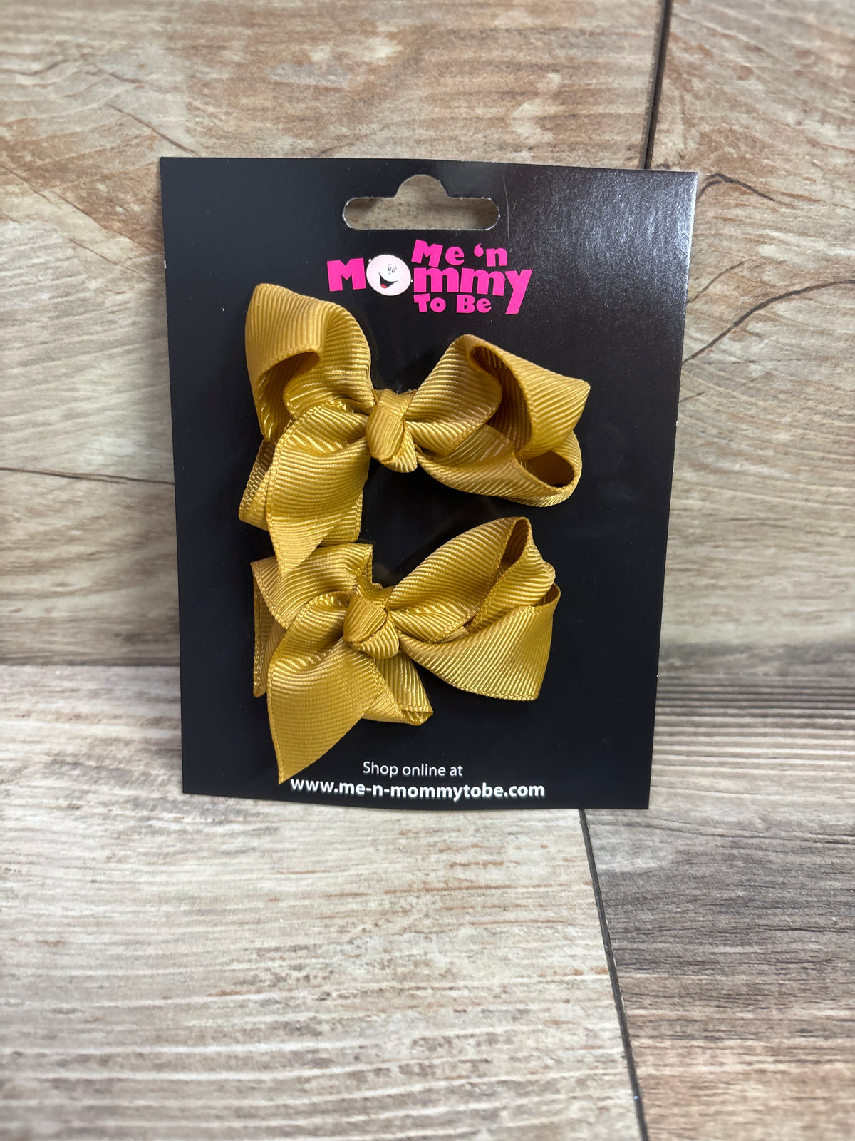 NEW Hair Bows 2pk Caramel