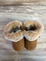 First Steps Soft Sole Faux Fur Boots Brown sz 3c