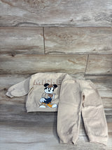 Disney Baby Mickey Mouse 2pc Set Beige sz 24m