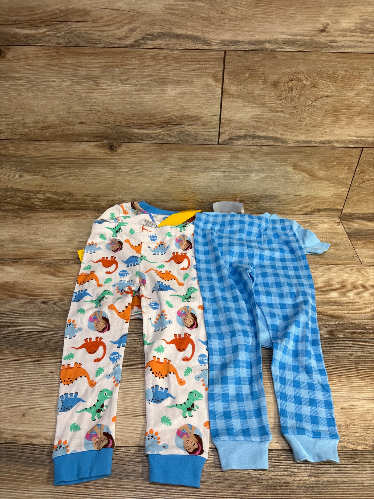 NEW Ms Rachel 4Pc Snug Fit Pajama Set Blue sz 4T