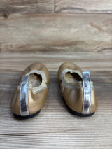 Gymboree Ballet Flats Gold sz 9c