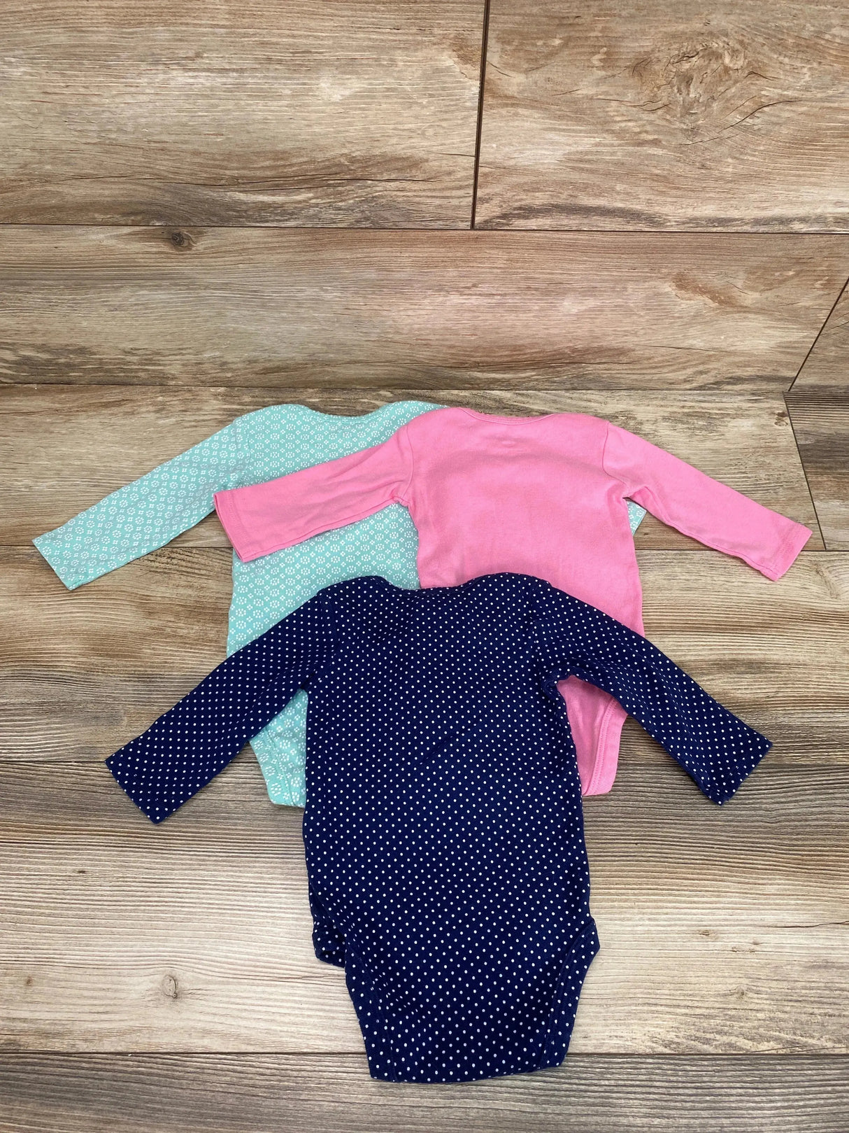 Simple Joys 3pk Bodysuits Navy sz 3-6m