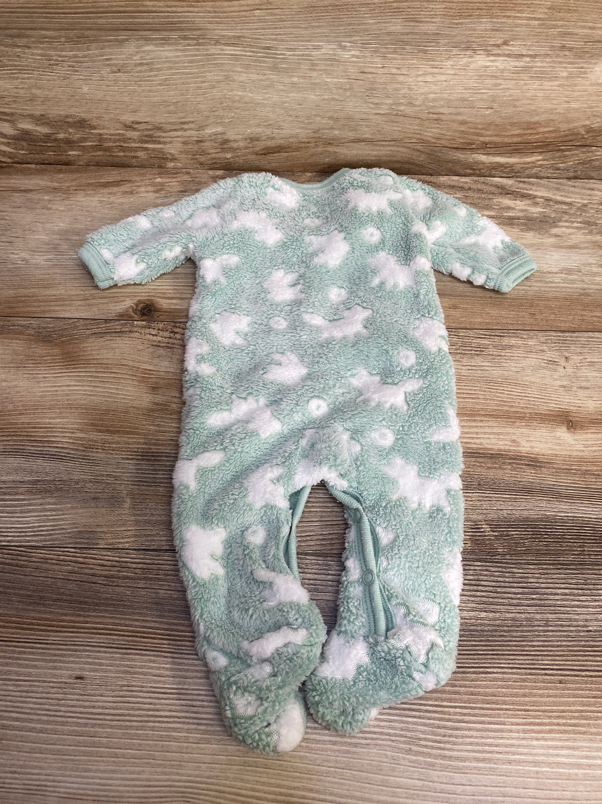 Mini Hop Bunny Blanket Sleeper Green sz Newborn