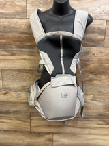 Momtory 6-in-1 Newborn To Toddler Carrier in Grey 7-50lbs