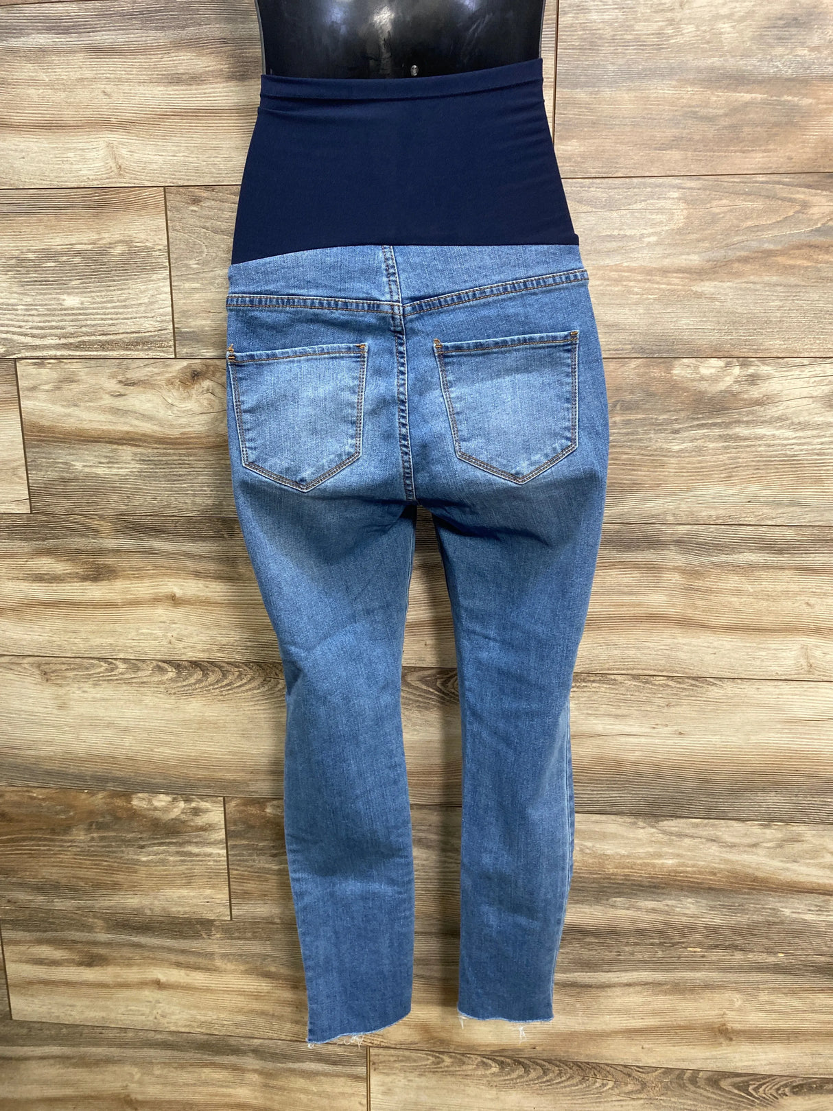 SONG Maternity Full Panel Jeans Blue sz Small