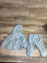 Carter's 2pc Terry Cloth Full Zip Hoodie & Pants Blue sz 9m