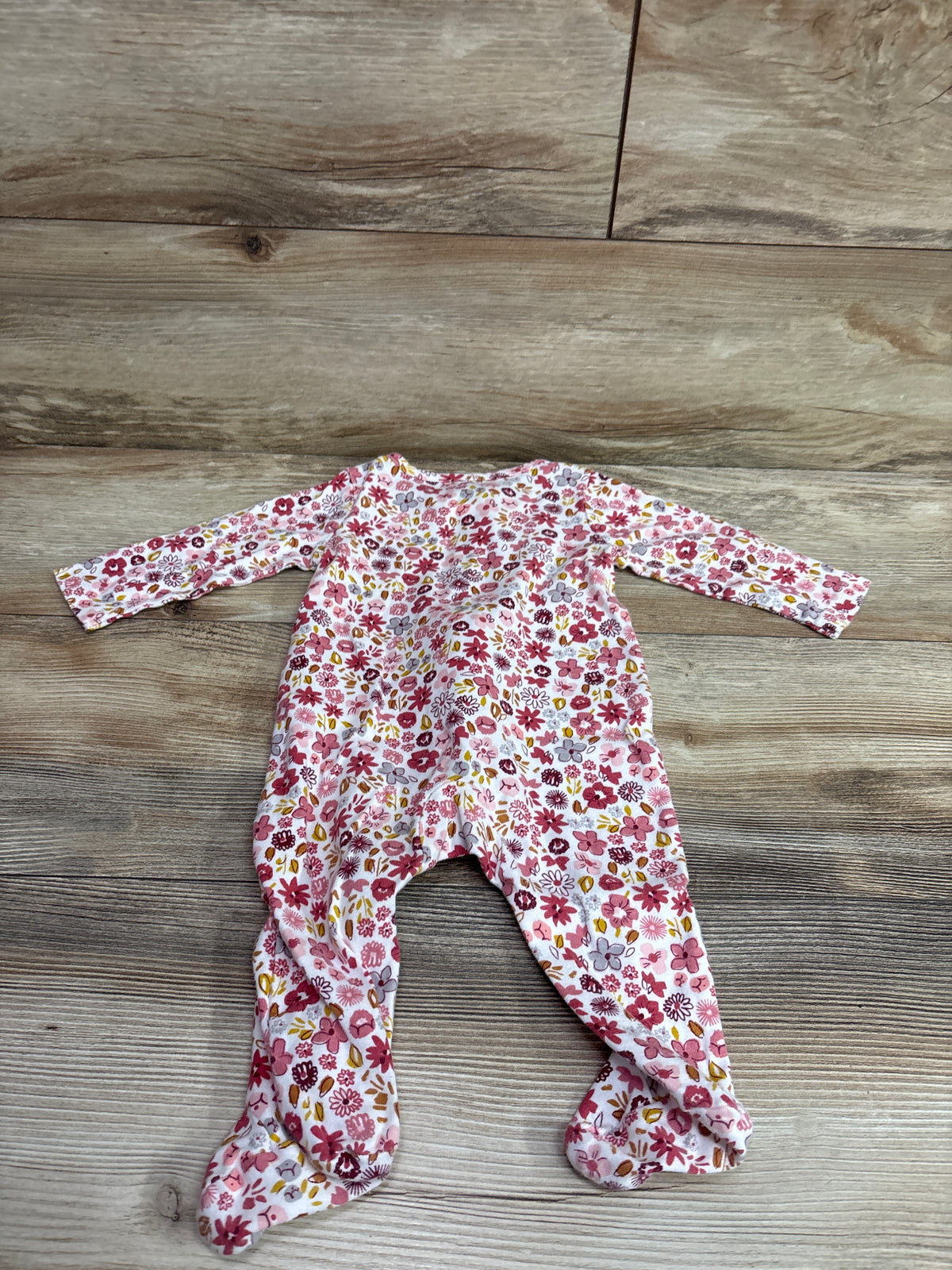 Just One You Floral Sleeper White sz 6m