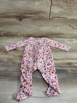 Just One You Floral Sleeper White sz 6m