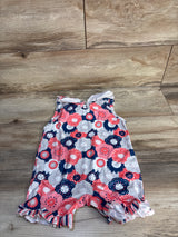 Pete + Lucy Shortie Romper Grey sz 12-18m