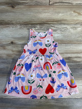 H&M Butterfly Tank Dress Pink sz 3-4T - Me n Mommy To Be