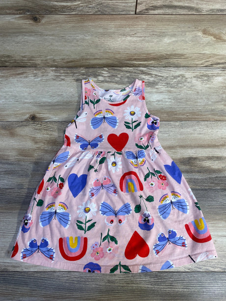 H&M Butterfly Tank Dress Pink sz 3-4T - Me n Mommy To Be