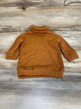 PatPat Turtleneck Shirt Brown sz 6-9m