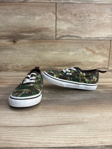 Vans Old Skool V Camo Sneakers Green sz 9.5c