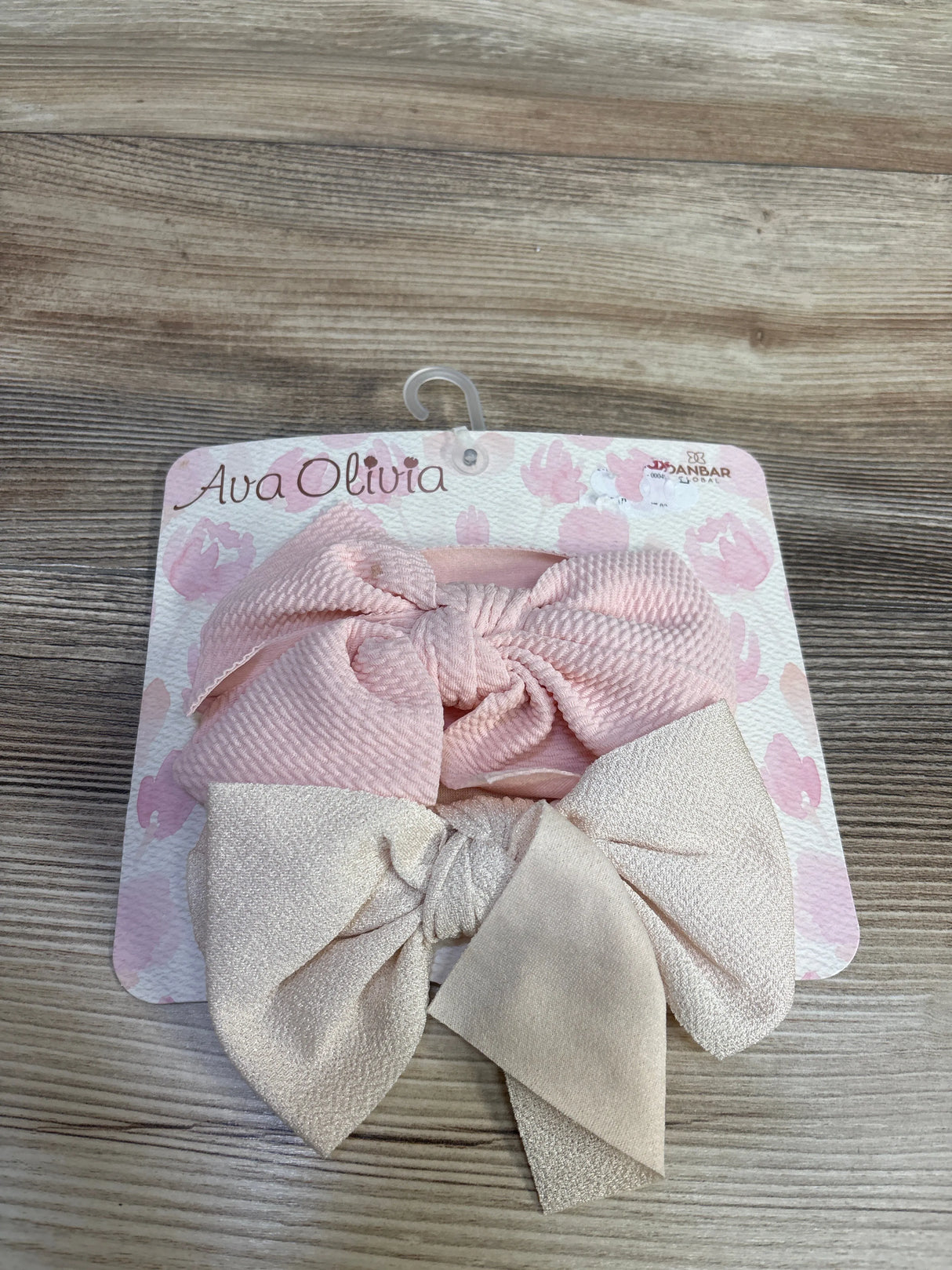 NEW Danbar Global Ava Olivia 2pk Headband Bows