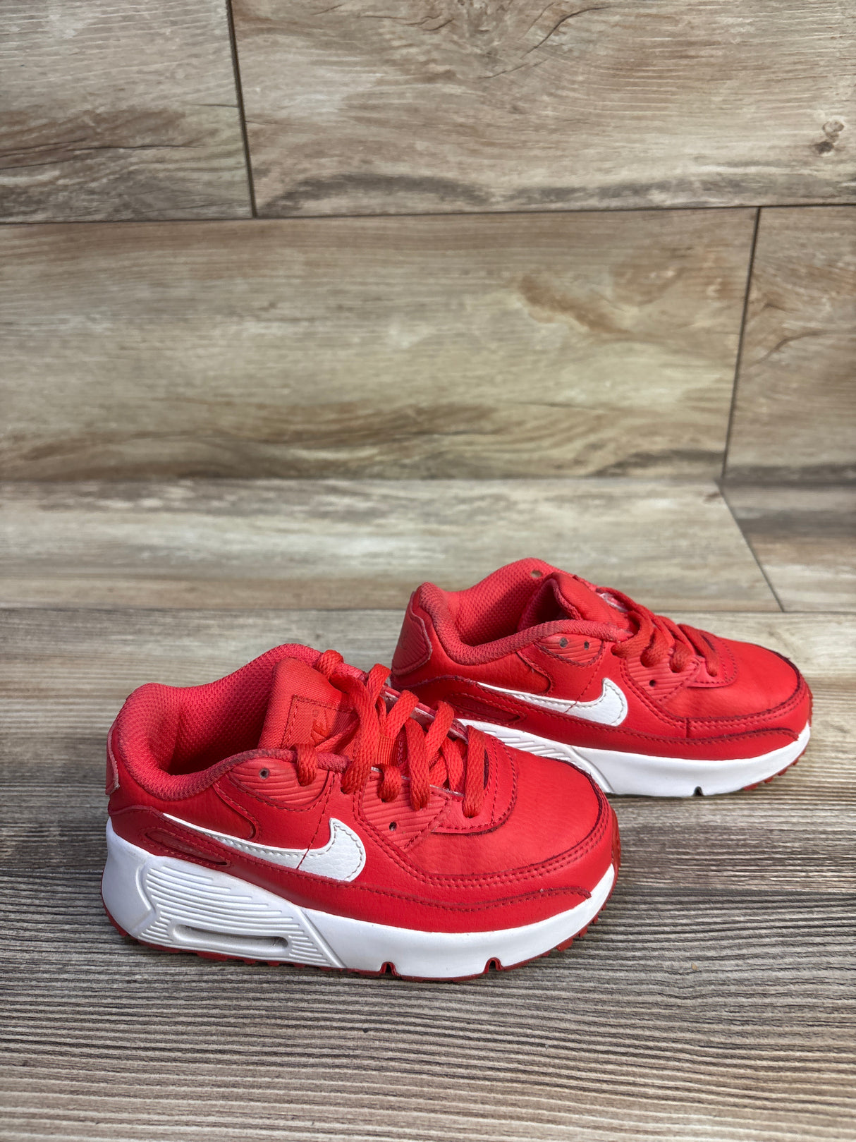 Nike Air Max 90 Leather PS 'Track Red' Sneakers sz 9c