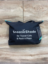 Travel Cot SnoozeShade Breathable Cover Black